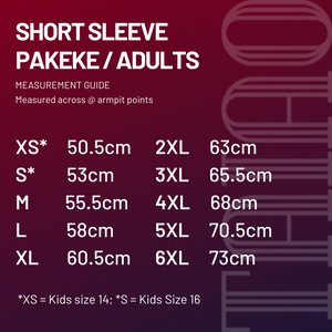 Short Sleeve - Pakeke Pōhutukawa